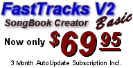 Buy FastTracks V2 Karaoke Song Book Maker BASIC for only $69.95!