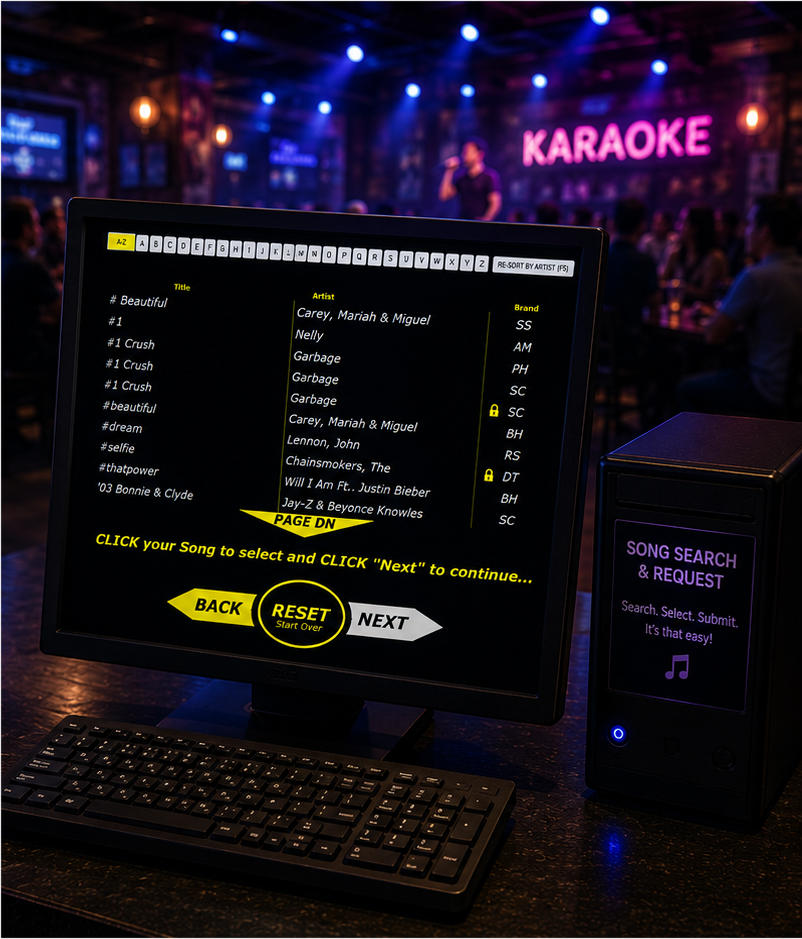 Song Search & Request KIOSK Addon
