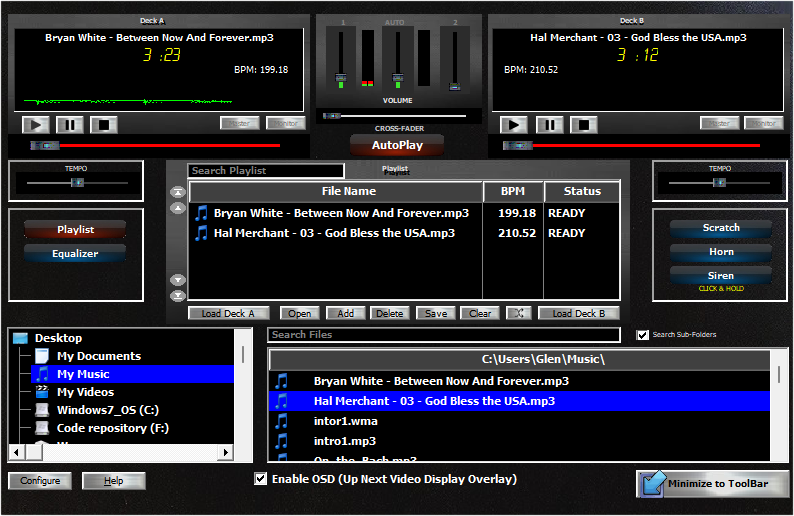 CompuHost V3 DJ FillerTunes console